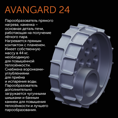 AVANGARD 24 (П2)  в круглой сетке фото 4